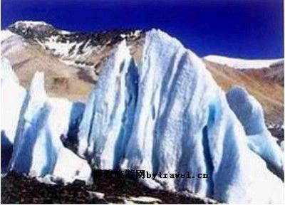 珠穆朗玛峰冰川